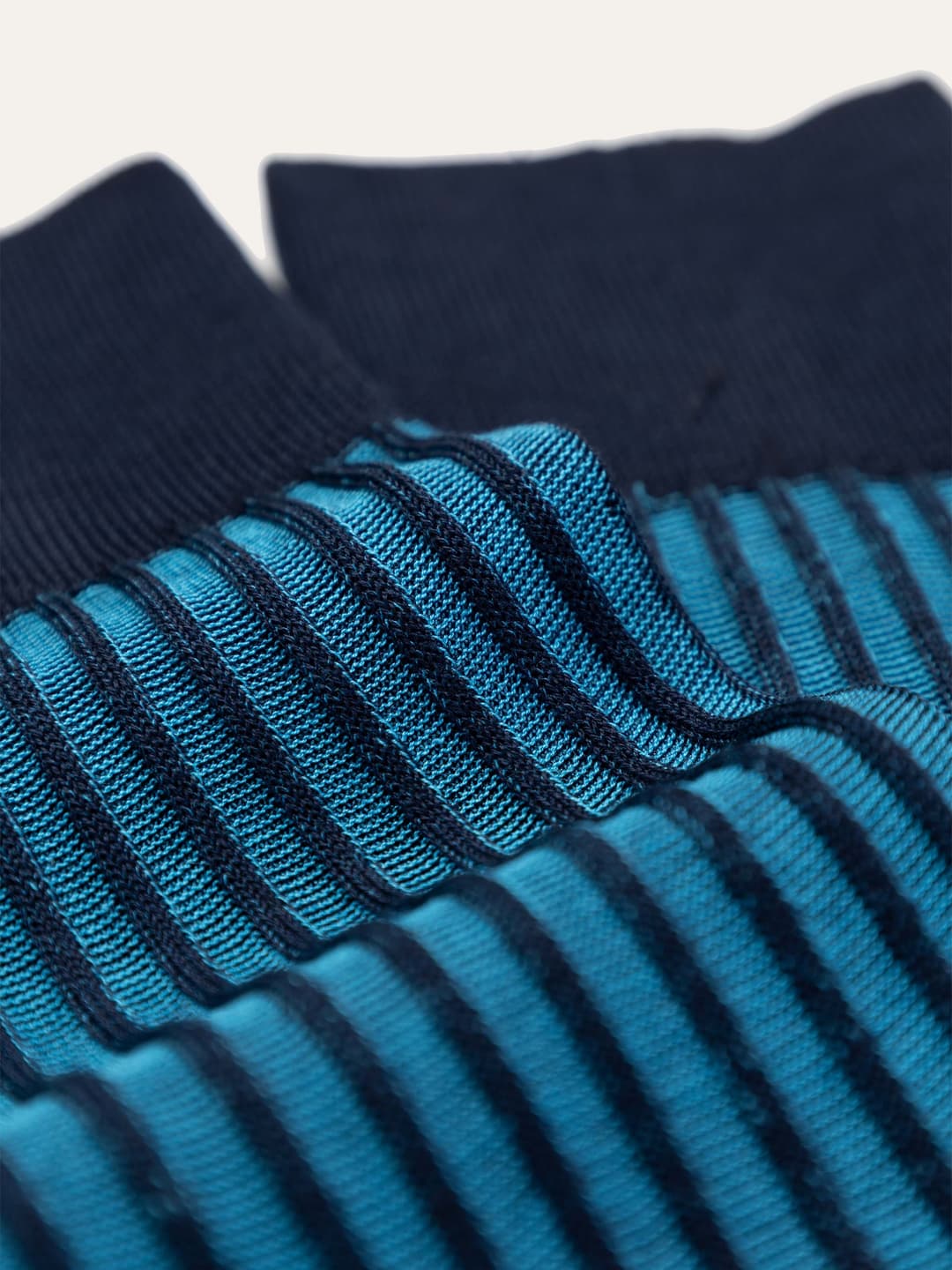 Short Ribbed Socks in 100% Egyptian Cotton