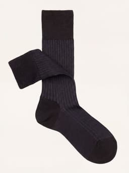 Dark brown/Blue