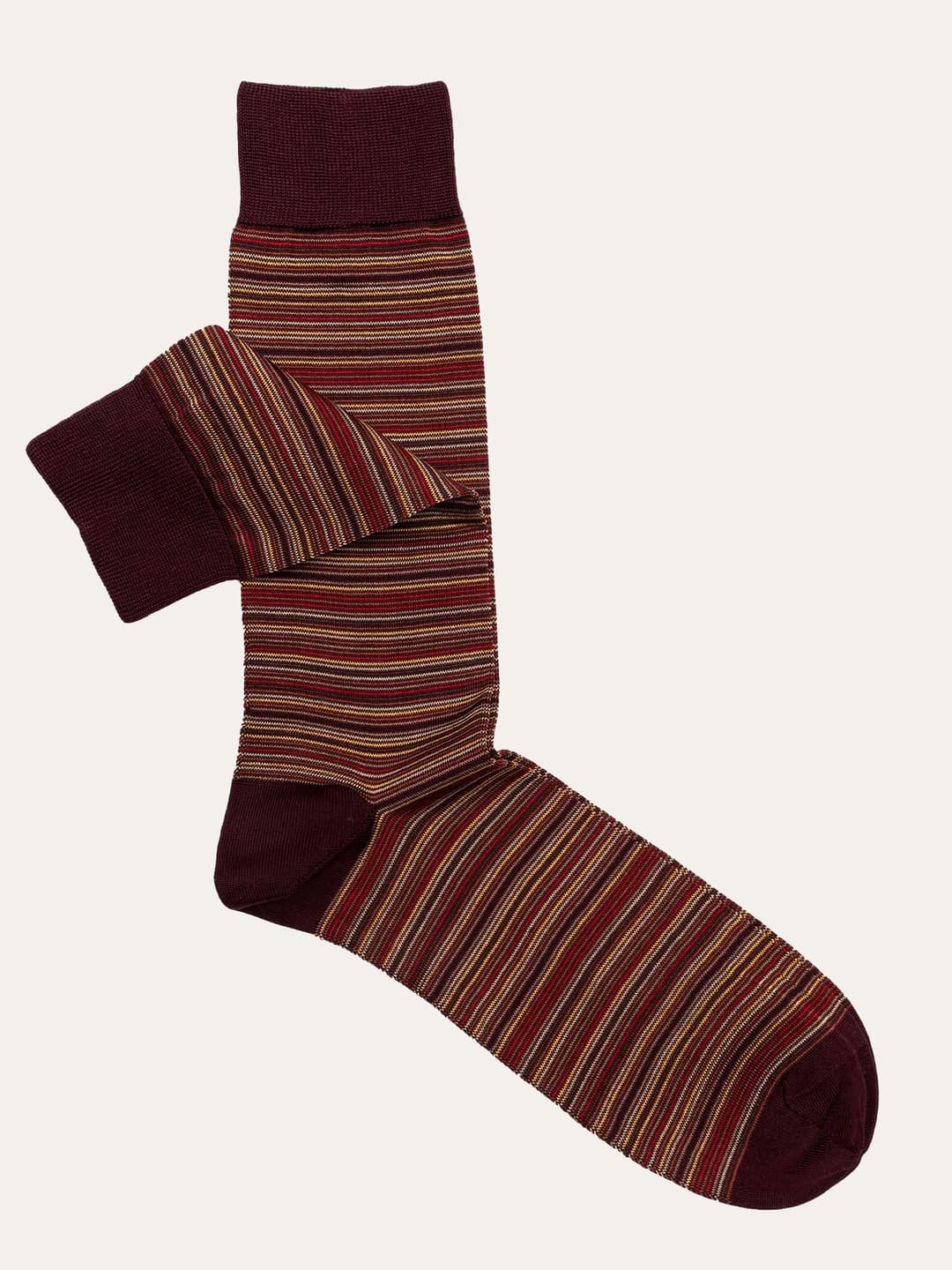 Millerighe Pattern Ankle Socks