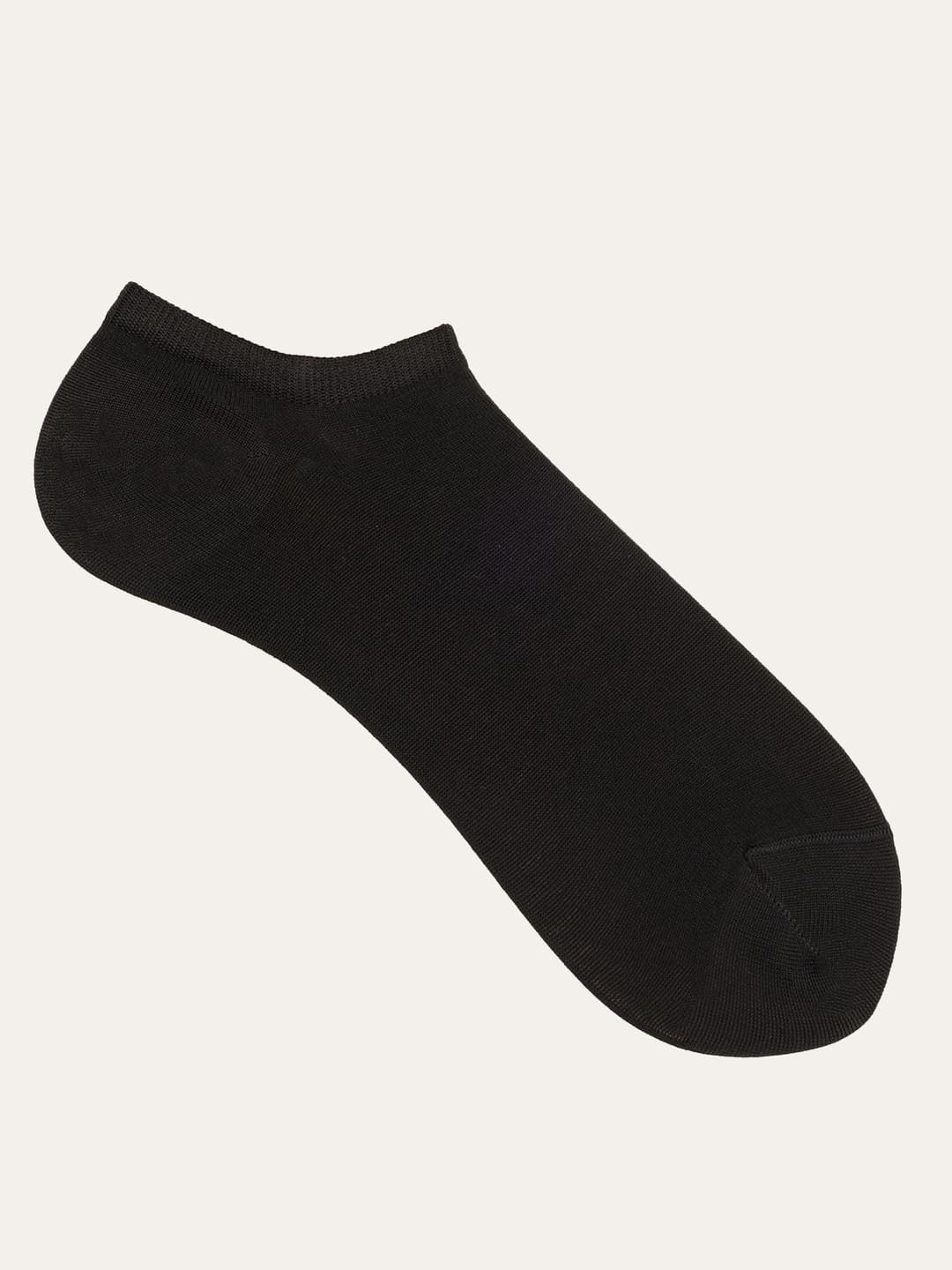 Pariscarpa 2-Pack Scottish Thread No-Show Socks - Black