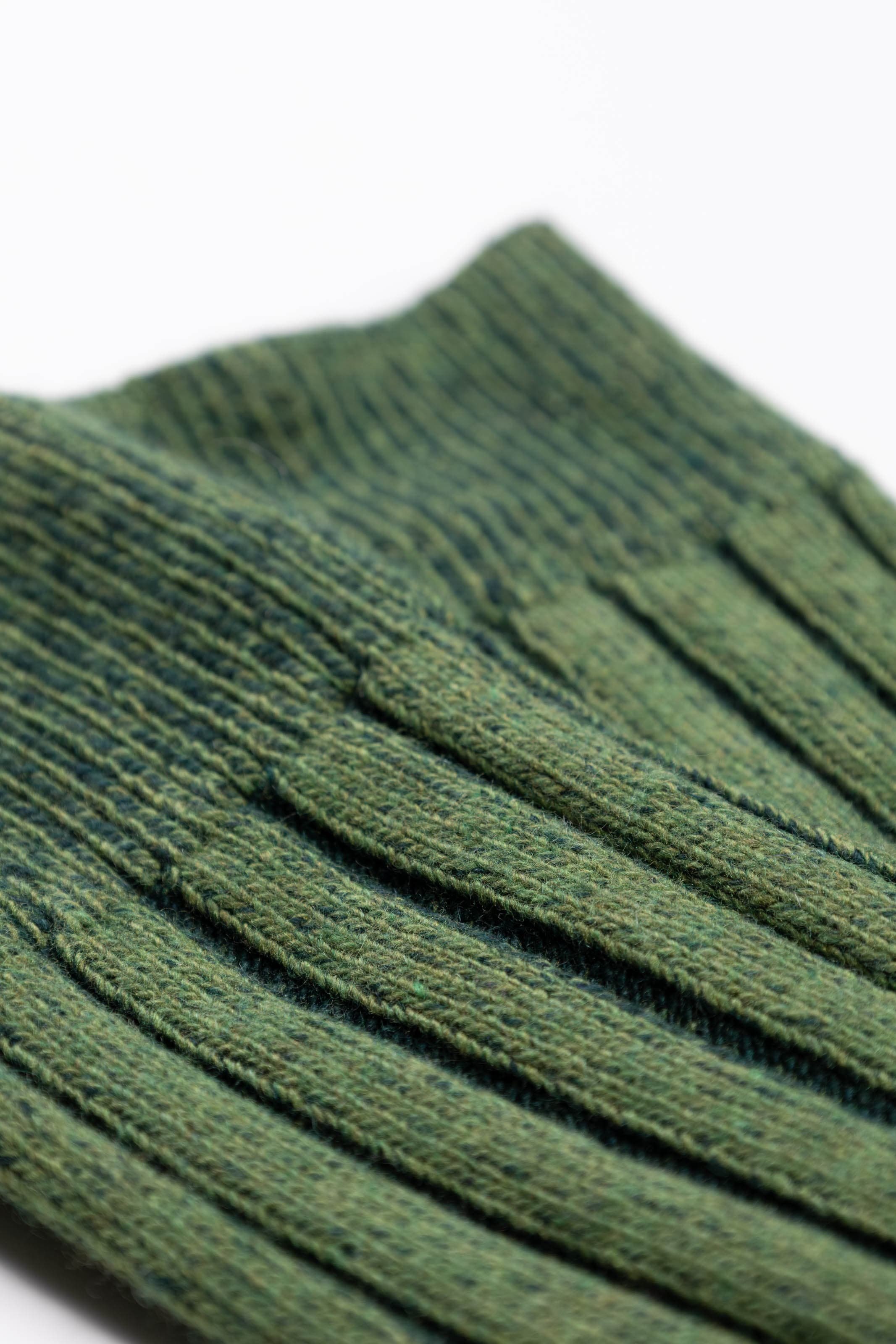 Calze corte costa larga Color block in misto Cashmere - Image 6