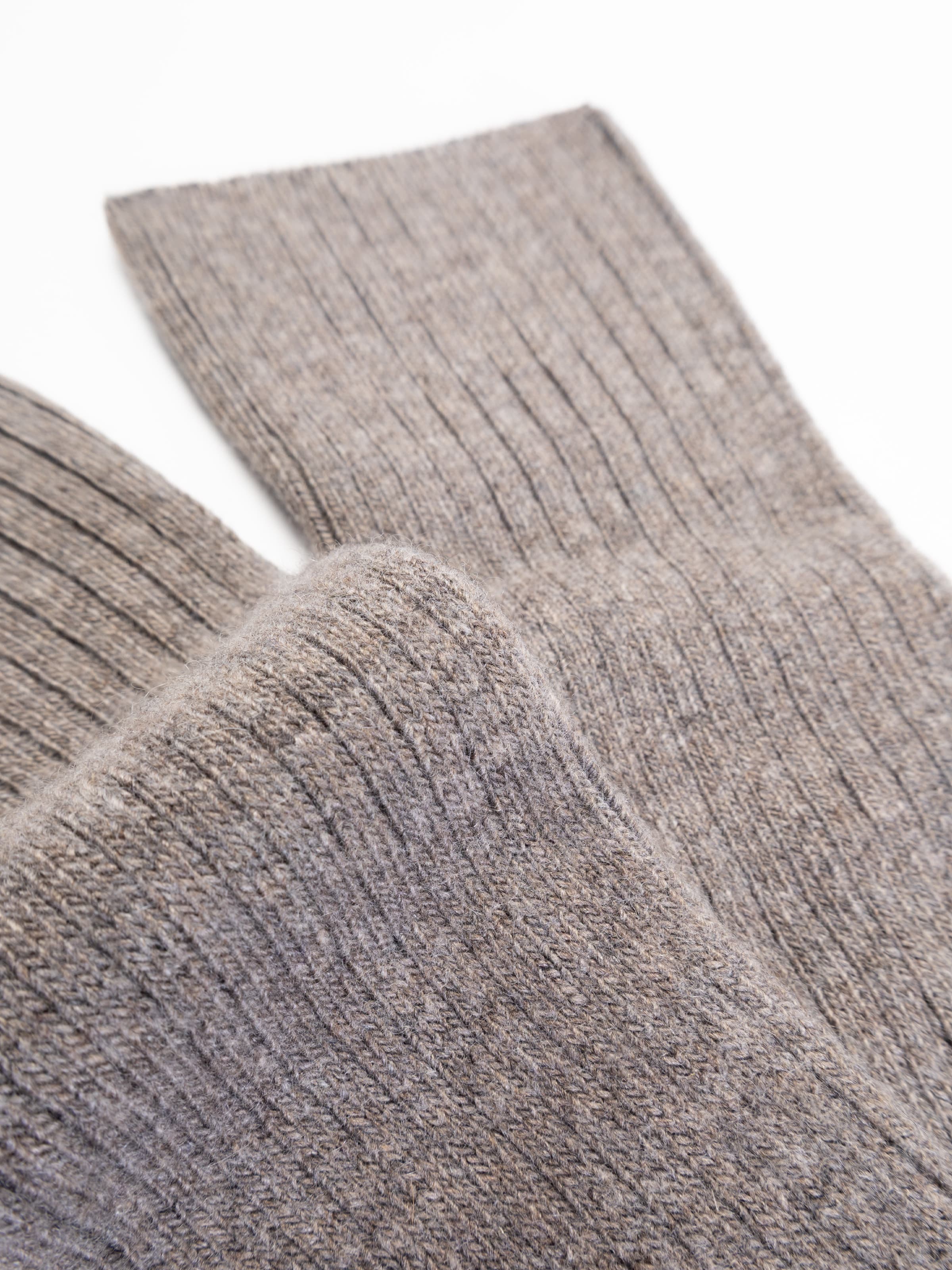 Calze Lunghe a Costina Lana e Cashmere - Image 2