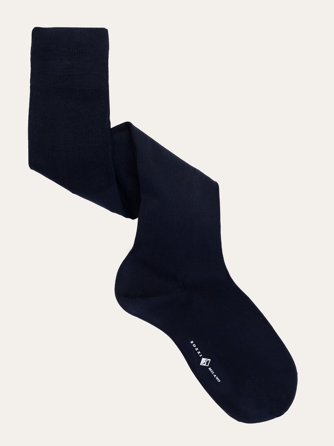 Classic Plain Long Socks in 100% Silk