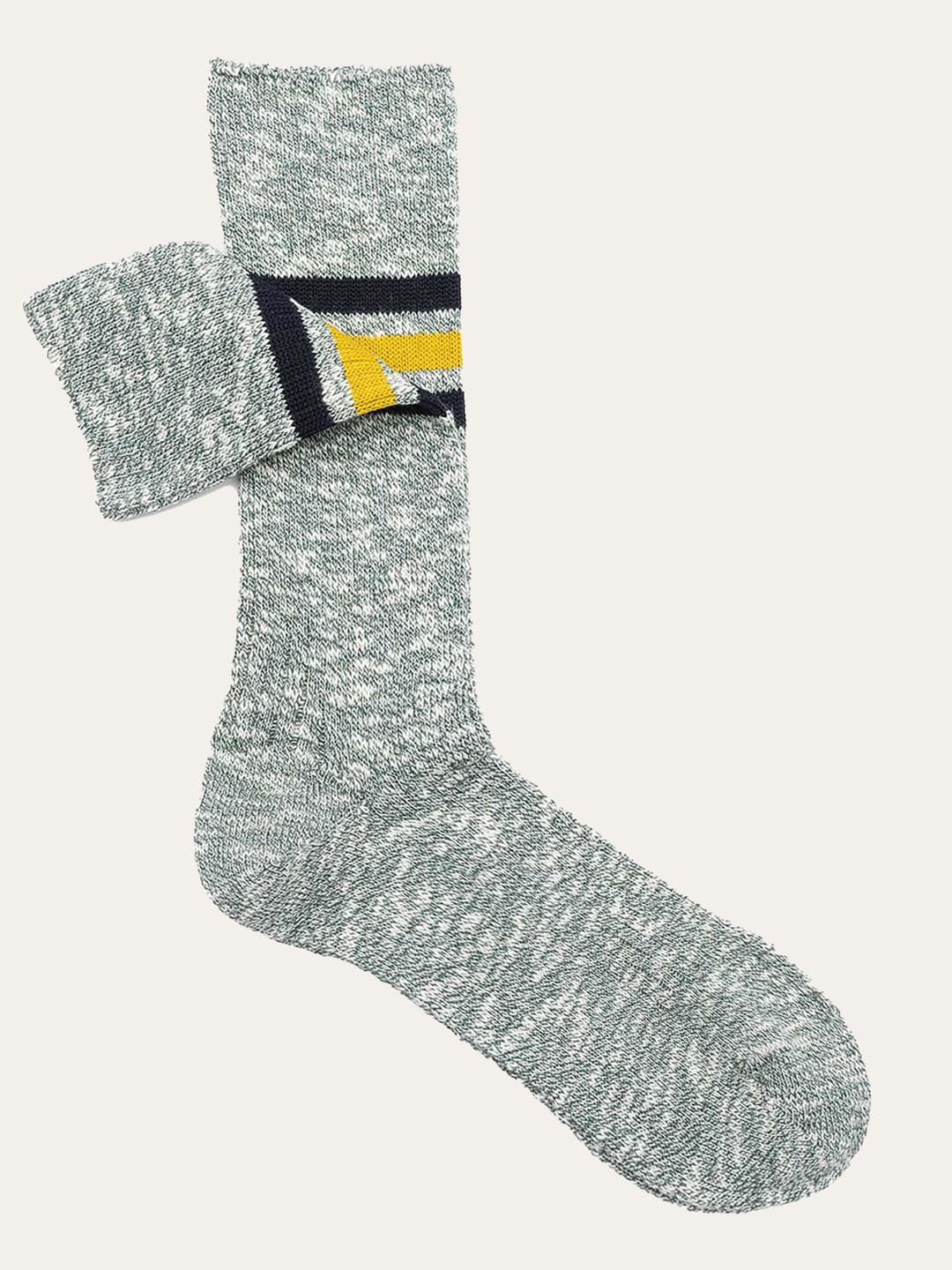 Striped short socks in cool cotton - Sporty style