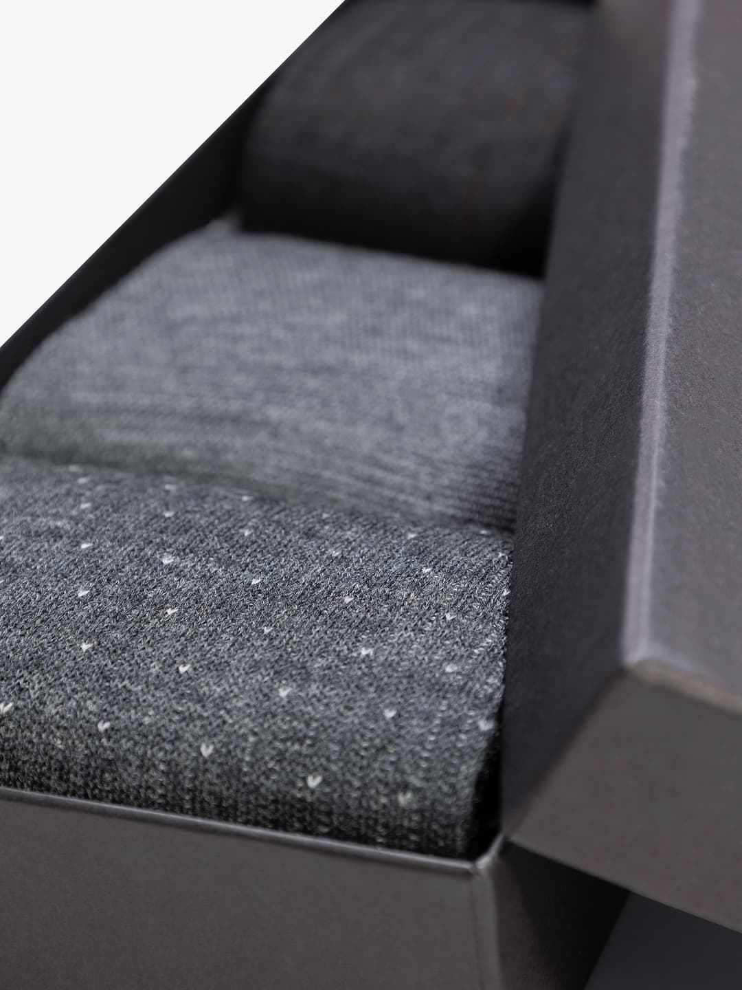 Gift box with 3 Pairs of Patterned Wool Long Socks