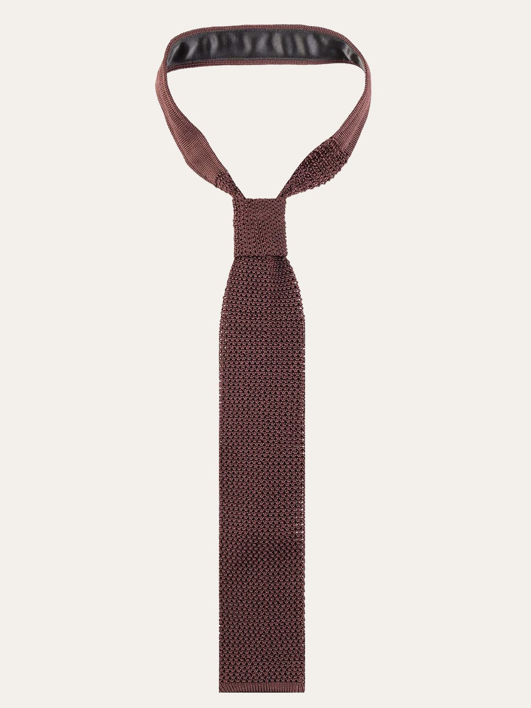Classic Men's Solid Silk Tie